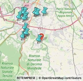 Mappa Via della Lucciola, 00134 La Torretta RM, Italia (4.65133)