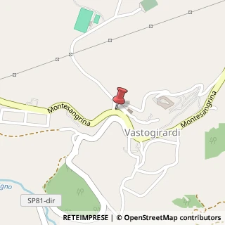 Mappa Via Giuseppe Garibaldi, 20, 86089 Vastogirardi, Isernia (Molise)
