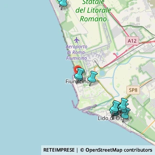 Mappa Via della Fontemicia, 00054 Fiumicino RM, Italia (5.4875)