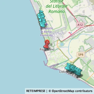 Mappa Via della Fontemicia, 00054 Fiumicino RM, Italia (5.5965)