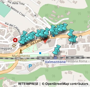 Mappa Via Casilina, 00038 Valmontone RM, Italia (0.07931)