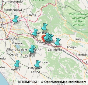 Mappa Via Colle San Giovanni, 00038 Valmontone RM, Italia (11.60333)