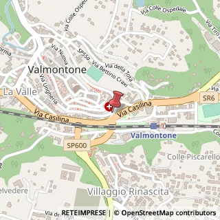Mappa Via della Passeggiata, 28/30, 00038 Valmontone, Roma (Lazio)