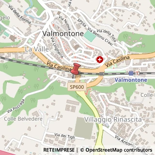 Mappa Via pizzuti fioravante 6, 00038 Valmontone, Roma (Lazio)