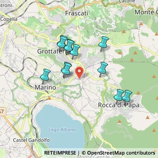 Mappa Via Vecchia di Velletri, 00046 Grottaferrata RM, Italia (1.73583)