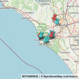 Mappa Via dei Veienti, 00054 Fiumicino RM, Italia (8.57636)