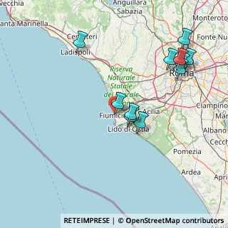 Mappa Via dei Veienti, 00054 Fiumicino RM, Italia (17.62727)
