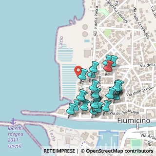 Mappa Via dei Lucci, 00054 Fiumicino RM, Italia (0.24828)