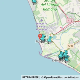 Mappa Via dei Lucci, 00054 Fiumicino RM, Italia (5.63833)