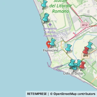 Mappa Via dei Lucci, 00054 Fiumicino RM, Italia (5.57667)