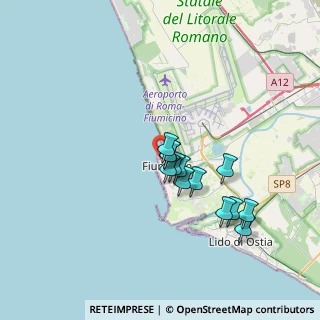 Mappa Via dei Lucci, 00054 Fiumicino RM, Italia (2.96308)