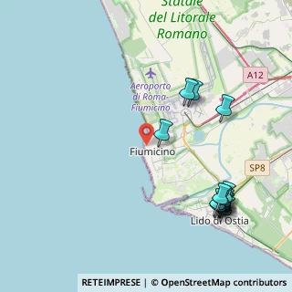 Mappa Via dei Lucci, 00054 Fiumicino RM, Italia (5.39071)