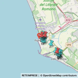 Mappa Via dei Lucci, 00054 Fiumicino RM, Italia (3.49353)