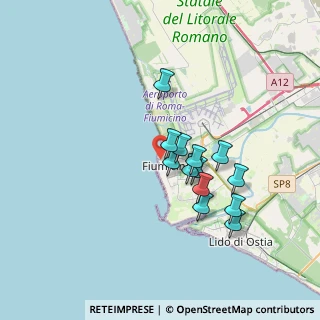 Mappa Via dei Lucci, 00054 Fiumicino RM, Italia (2.99538)