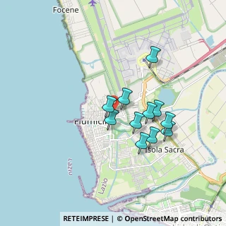 Mappa Viale Aldo Moro, 00054 Fiumicino RM, Italia (1.51182)