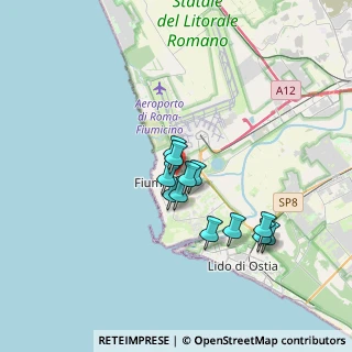 Mappa Viale Aldo Moro, 00054 Fiumicino RM, Italia (2.87)