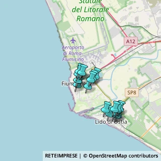 Mappa Viale Aldo Moro, 00054 Fiumicino RM, Italia (3.09944)