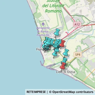 Mappa Viale Aldo Moro, 00054 Fiumicino RM, Italia (1.951)