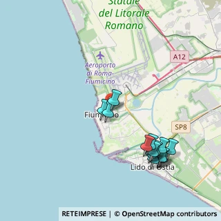 Mappa Viale Aldo Moro, 00054 Fiumicino RM, Italia (4.61429)