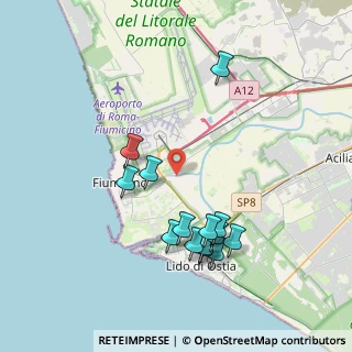 Mappa Via Col Moschin, 00054 Fiumicino RM, Italia (4.09571)
