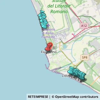 Mappa Via del Pesce Persico, 00054 Fiumicino RM, Italia (5.552)