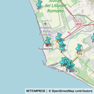 Mappa Via del Pesce Persico, 00054 Fiumicino RM, Italia (4.84667)