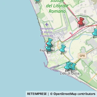 Mappa Via del Pesce Persico, 00054 Fiumicino RM, Italia (4.84727)