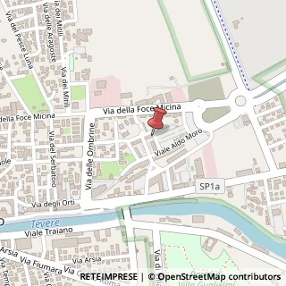 Mappa Via Sandro Pertini, 13, 00054 Fiumicino, Roma (Lazio)