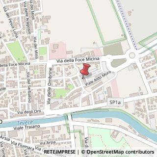 Mappa Via Sandro Pertini, 9, 00054 Fiumicino, Roma (Lazio)