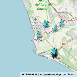 Mappa Via Sandro Pertini, 00054 Fiumicino RM, Italia (4.75467)