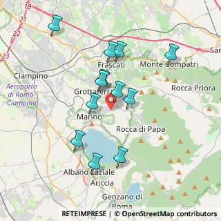 Mappa Vicolo di S. Giuseppe, 00046 Grottaferrata RM, Italia (3.66417)