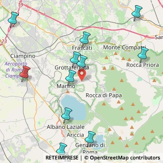 Mappa Vicolo di S. Giuseppe, 00046 Grottaferrata RM, Italia (5.66364)
