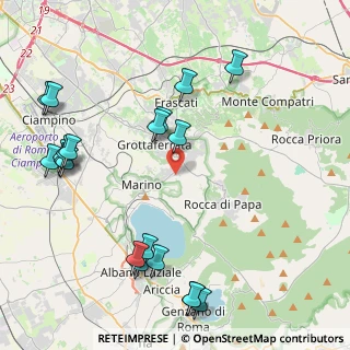 Mappa Vicolo di S. Giuseppe, 00046 Grottaferrata RM, Italia (5.5235)