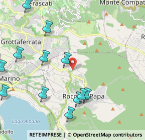 Mappa CAP, 00046 Grottaferrata RM (2.71917)