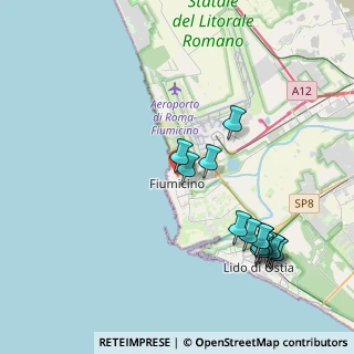 Mappa Via delle Ostriche, 00054 Fiumicino RM, Italia (4.65857)