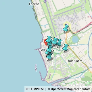 Mappa Via delle Ostriche, 00054 Fiumicino RM, Italia (1.1)
