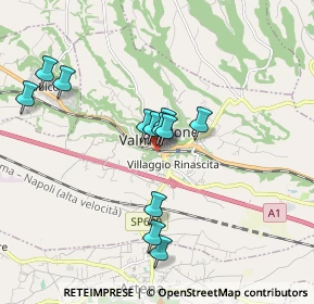 Mappa Via Pozzaga, 00038 Valmontone RM, Italia (1.67333)