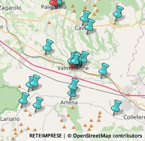 Mappa Via Pozzaga, 00038 Valmontone RM, Italia (4.264)