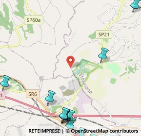 Mappa Contrada Colle Rampo, 00038 Colleferro RM, Italia (4.0735)