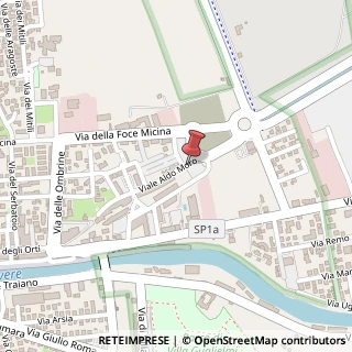 Mappa Viale Aldo Moro, 11F, 00054 Fiumicino, Roma (Lazio)