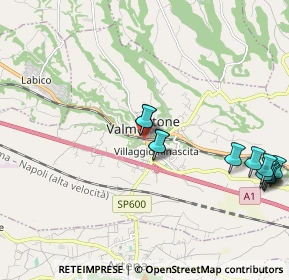 Mappa Via Pizzuti Floravante, 00038 Valmontone RM, Italia (2.46)