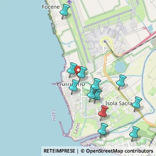 Mappa Via delle Ombrine, 00054 Fiumicino RM, Italia (2.32083)