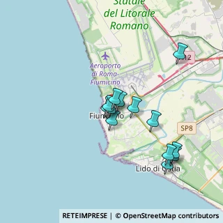 Mappa Via delle Ombrine, 00054 Fiumicino RM, Italia (3.26308)