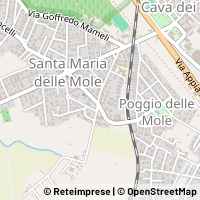 Peta Castel Gandolfo