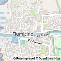 Karte Fiumicino