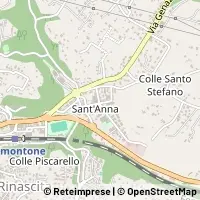 नक्शा Valmontone