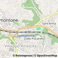 Mapa Valmontone