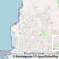 মানচিত্র Fiumicino