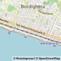 Kaart Bordighera