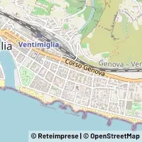 Mapa Ventimiglia